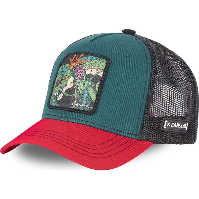 capslab-shenron-she2-dragon-ball-blue-and-red-trucker-hat