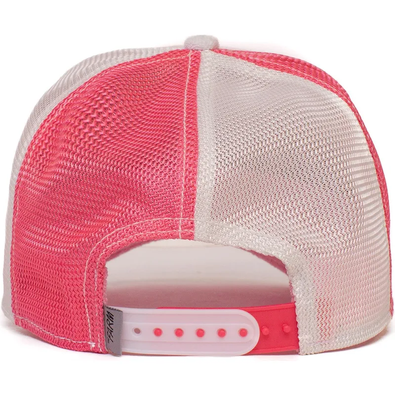 petten-gebogen-roze-snapback-the-farm-van-goorin-bros petten-gebogen-roze-snapback-the-farm-van-goorin-bros