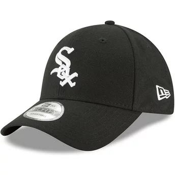Gorra curva negra ajustable 9FORTY The League de Chicago White Sox MLB de New Era