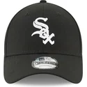 justerbar-sort-kurvet-kasket-9forty-the-league-fra-chicago-white-sox-mlb-fra-new-era
