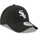 cappellino-visiera-curva-nero-regolabile-9forty-the-league-di-chicago-white-sox-mlb-di-new-era