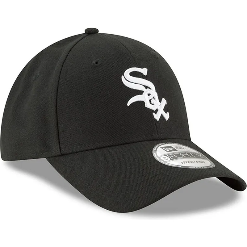 petten-gebogen-zwart-verstelbare-band-9forty-the-league-van-chicago-white-sox-mlb-van-new-era