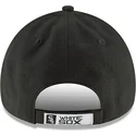 cappellino-visiera-curva-nero-regolabile-9forty-the-league-di-chicago-white-sox-mlb-di-new-era