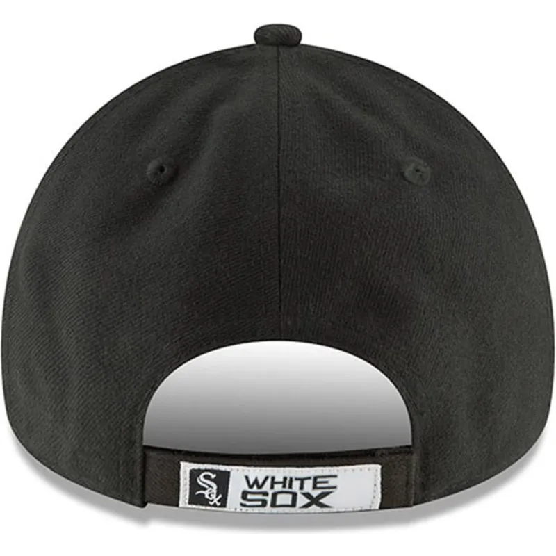 cappellino-curvo-nero-regolabile-9forty-the-league-di-chicago-white-sox-mlb-di-new-era
