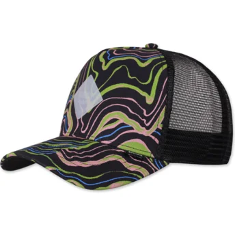 Casquette trucker noire Arty Waves HFT Djinns