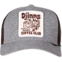 casquette-trucker-grise-et-marron-lazy-sunday-coffee-club-hft-djinns