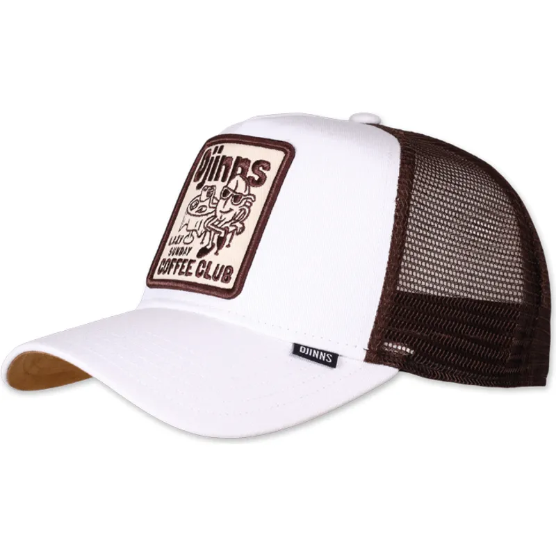 petten-gebogen-wit-snapback-lazy-sunday-coffee-club-hft-van-djinns