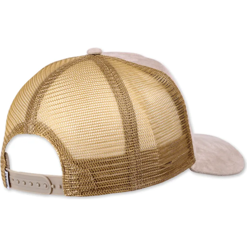 petten-gebogen-beige-snapback-do-nothing-club-hft-dnc-30-hairy-suede-van-djinns