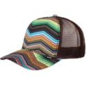petten-gebogen-bruin-snapback-hft-psycho-zigzag-van-djinns