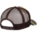 petten-gebogen-bruin-snapback-hft-psycho-zigzag-van-djinns