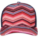 petten-gebogen-marineblauw-snapback-hft-psycho-zigzag-van-djinns