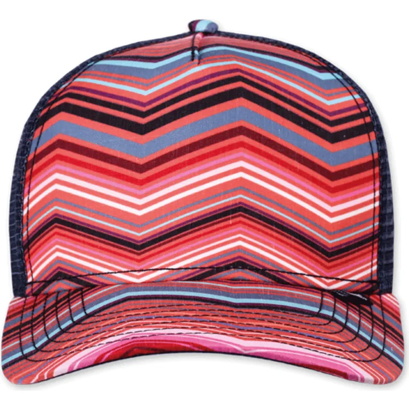 petten-gebogen-marineblauw-snapback-hft-psycho-zigzag-van-djinns