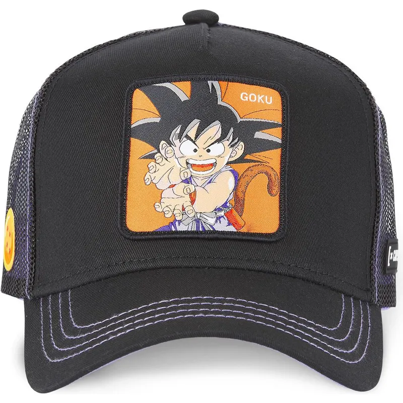 petten-gebogen-zwart-snapback-db3-gok1-son-goku-dragon-ball-van-capslab