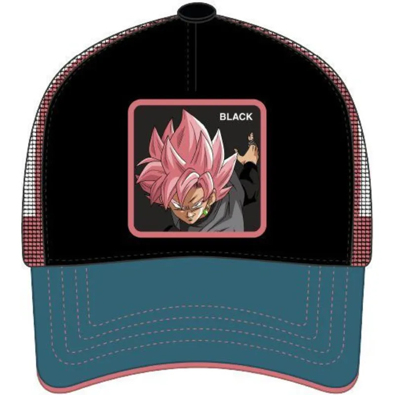 petten-gebogen-zwart-snapback-goku-black-dragon-ball-van-capslab