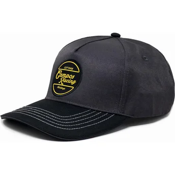 Casquette courbée noire ajustable Campos Racing Heritage Kimoa