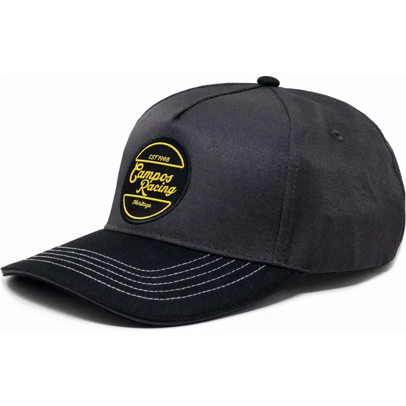 petten-gebogen-zwart-verstelbaar-campos-racing-heritage-van-kimoa