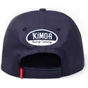 casquette-plate-bleue-marine-ajustable-racing-14-kimoa