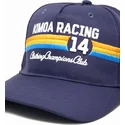 casquette-courbee-bleue-marine-ajustable-racing-14-kimoa