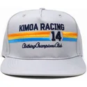 casquette-plate-grise-ajustable-racing-14-kimoa