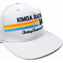 casquette-plate-grise-ajustable-racing-14-kimoa