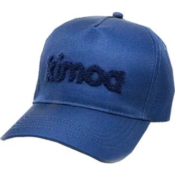 Gorra curva azul marino ajustable Minimal de Kimoa