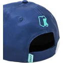 marineblaue-verstellbare-curved-cap-minimal-von-kimoa