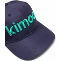 casquette-courbee-bleue-marine-ajustable-logo-kimoa