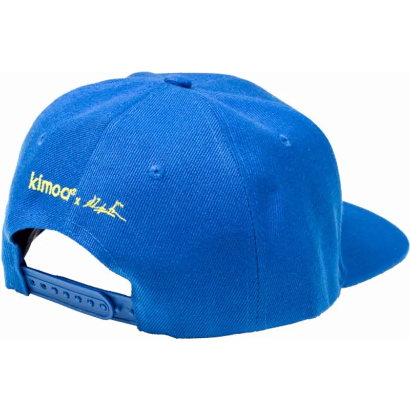 petten-plat-blauw-snapback-by-domingo-zapata-van-kimoa