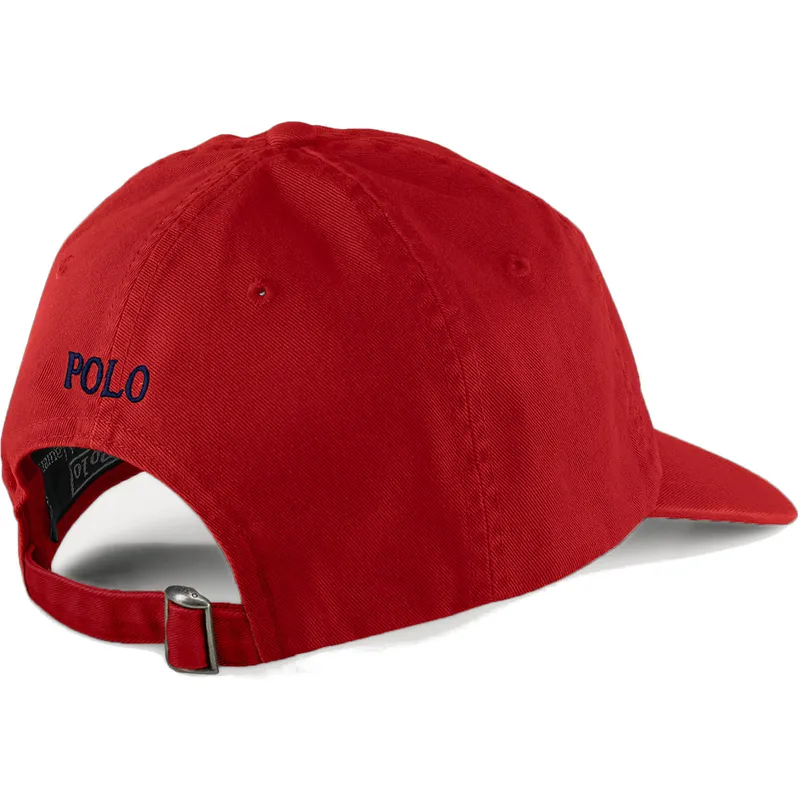 petten-gebogen-rood-verstelbare-band-van-polo-ralph-lauren