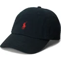 petten-gebogen-zwart-verstelbare-band-van-polo-ralph-lauren