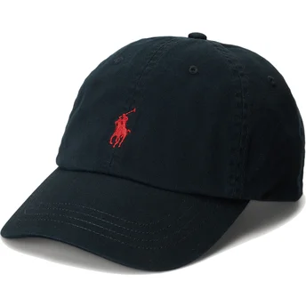 Cap gebogen black adjustable strap van Polo Ralph Lauren