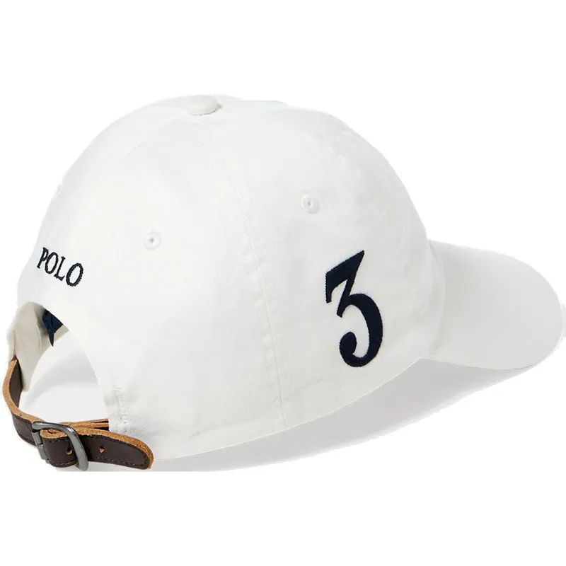 petten-gebogen-wit-verstelbare-band-van-polo-ralph-lauren petten-gebogen-wit-verstelbare-band-van-polo-ralph-lauren