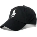 petten-gebogen-zwart-verstelbaar-big-pony-chino-classic-sport-van-polo-ralph-lauren