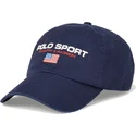 petten-gebogen-marineblauw-verstelbare-band-van-polo-ralph-lauren