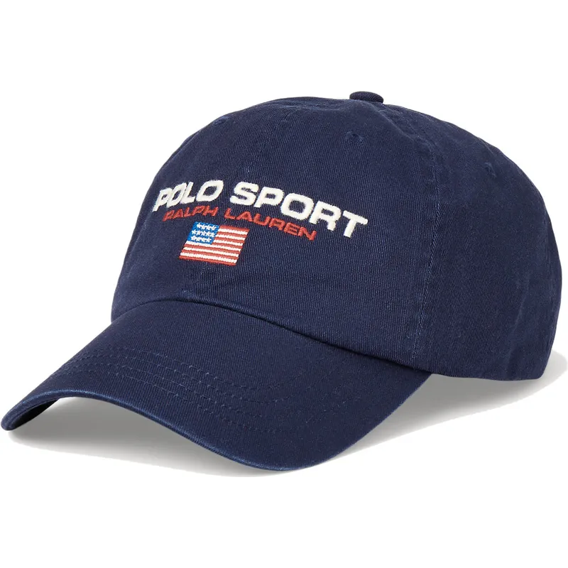 petten-gebogen-marineblauw-verstelbare-band-van-polo-ralph-lauren