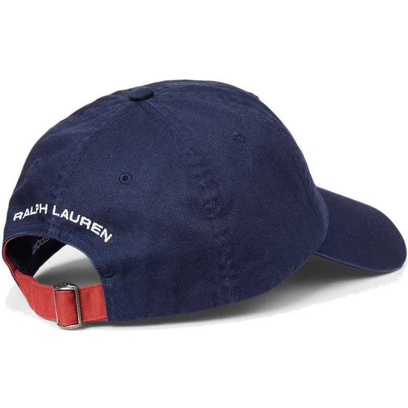 petten-gebogen-marineblauw-verstelbaar-sport-twill-van-polo-ralph-lauren