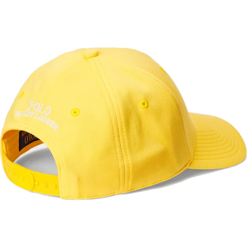 petten-gebogen-geel-snapback-ponte-darted-modern-sport-van-polo-ralph-lauren