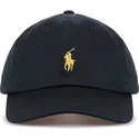 petten-gebogen-zwart-verstelbaar-dorado-cotton-chino-classic-sport-van-polo-ralph-lauren