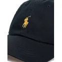petten-gebogen-zwart-verstelbaar-dorado-cotton-chino-classic-sport-van-polo-ralph-lauren