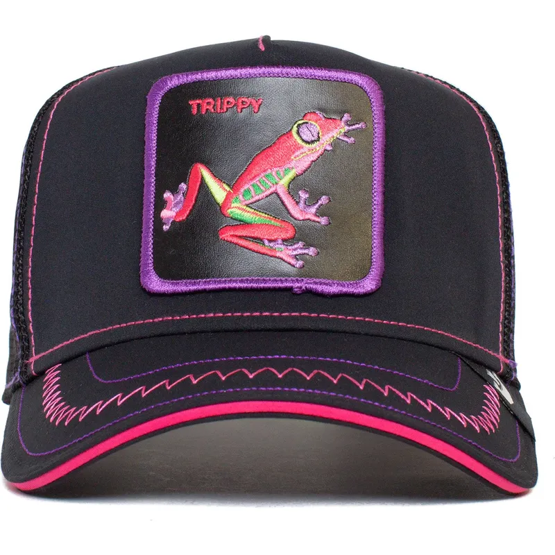 petten-gebogen-zwart-snapback-the-farm-van-goorin-bros