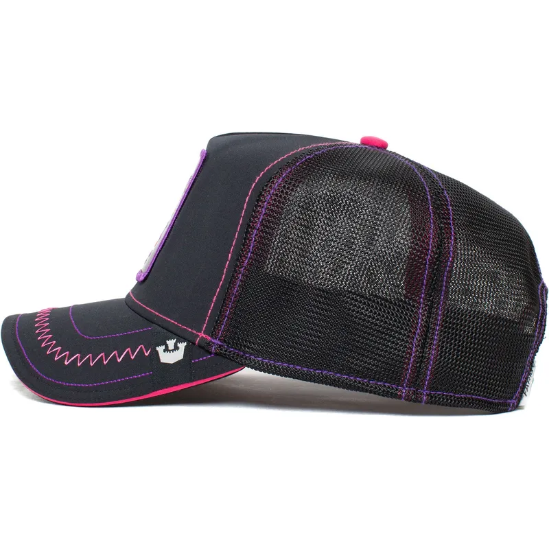 petten-gebogen-zwart-snapback-the-farm-van-goorin-bros
