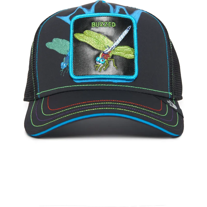 petten-gebogen-zwart-snapback-the-farm-van-goorin-bros