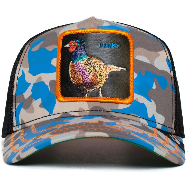 petten-gebogen-camouflage-snapback-lucky-luck-stays-down-the-farm-van-goorin-bros