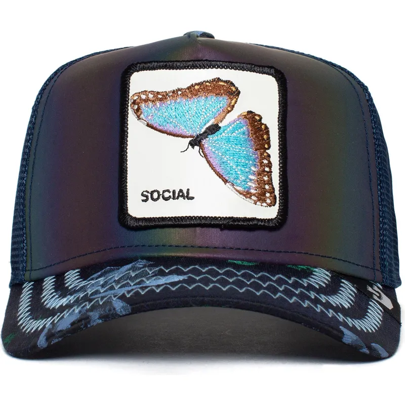 petten-gebogen-blauw-snapback-the-farm-van-goorin-bros