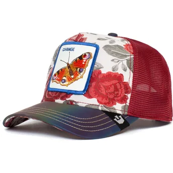 petten-gebogen-rood-snapback-the-farm-van-goorin-bros