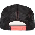 casquette-trucker-noire-et-rouge-panthere-black-panther-dark-shines-the-farm-goorin-bros