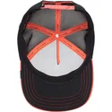 sort-og-rod-trucker-kasket-panter-black-panther-dark-shines-the-farm-fra-goorin-bros