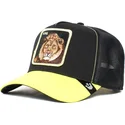 casquette-trucker-noire-et-jaune-lion-king-everything-the-light-touches-the-farm-goorin-bros