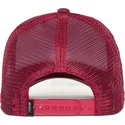 petten-gebogen-rood-snapback-handsome-truckin-the-farm-van-goorin-bros