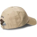 casquette-courbee-marron-claire-ajustable-avec-logo-bleu-cotton-chino-classic-sport-polo-ralph-lauren